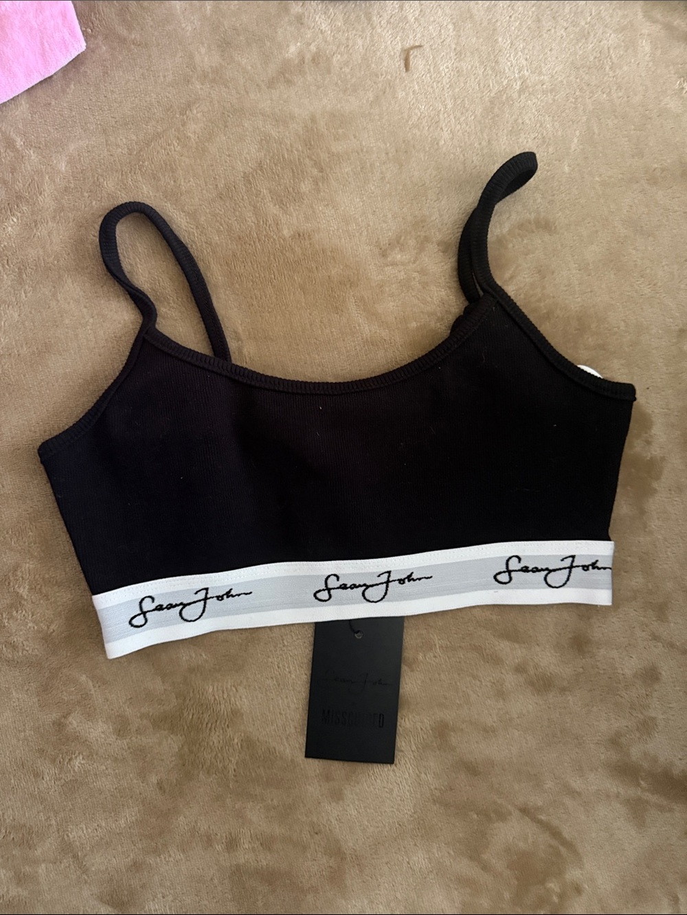 NWT Sean John Missguided Bralette US6/M